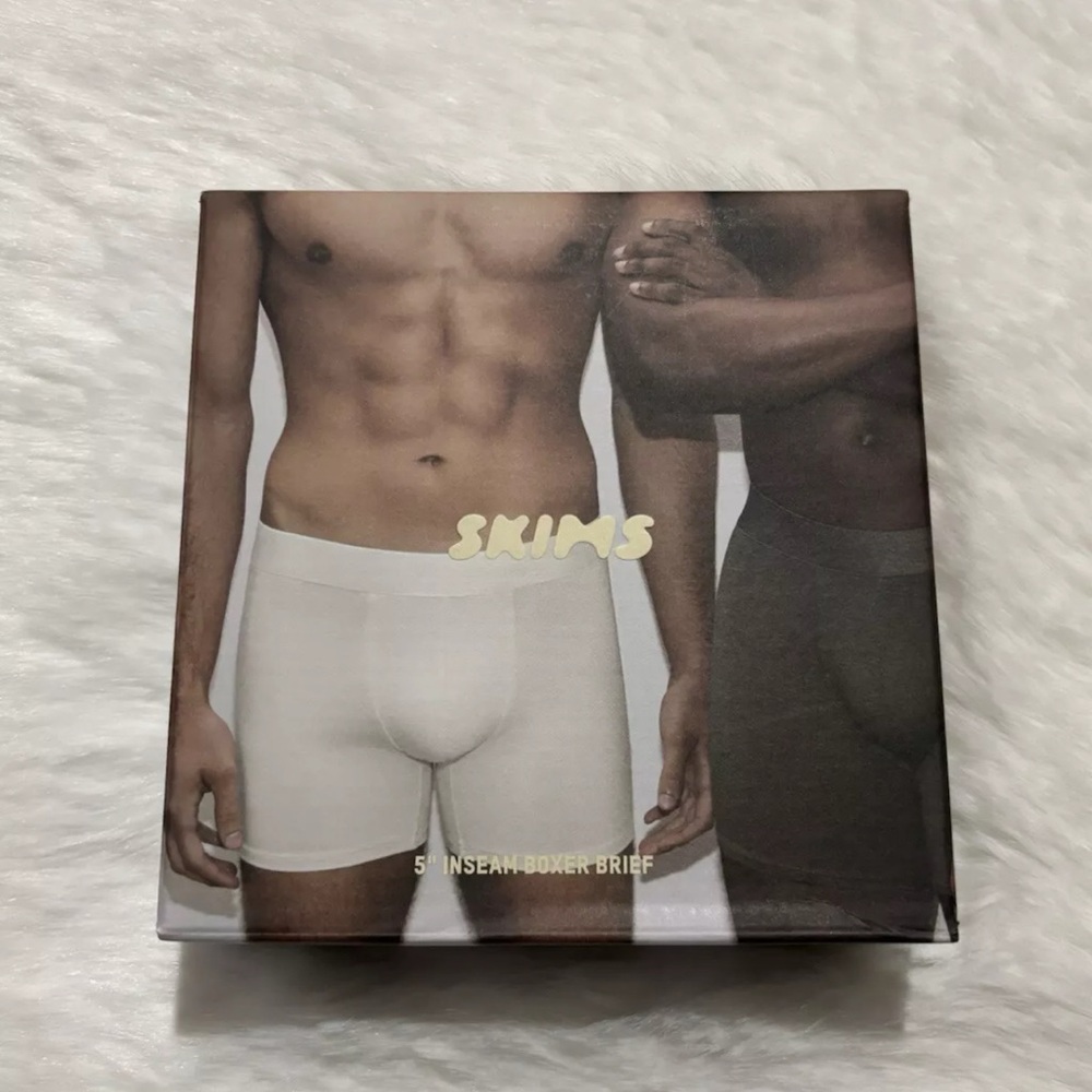 SKIMS STRETCH MENS 5" BOXER BRIEF 3-PACK